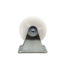 2.5 inch light duty flat plate rigid PP casters